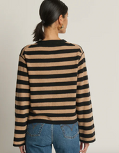 Load image into Gallery viewer, Nation Rosetta Cardigan - Rugby stripe
