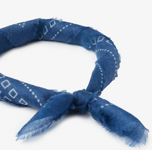 Load image into Gallery viewer, Olin Wylder - Indigo Brooks Bandana
