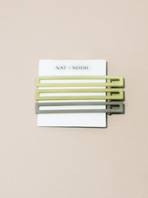 Load image into Gallery viewer, NAT + NOOR - Yarrow Hair Clips- Cacao
