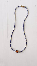 Load image into Gallery viewer, recycled lovers - 010 - Glass Bead Necklace: 15"
