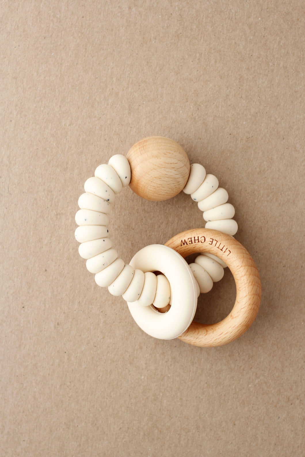 Little Chew Teether  - Dany - Speckled Cream