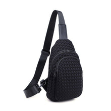Load image into Gallery viewer, Sol and Selene - Beyond The Horizon - Woven Neoprene Sling Backpack: Cream
