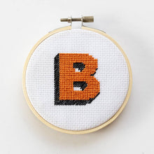 Load image into Gallery viewer, Cotton Clara Craft Kits &amp; Supplies - Monogram Alphabet Cross Stitch Kit
