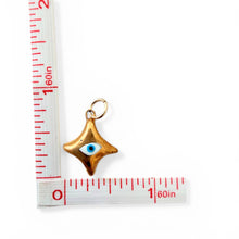 Load image into Gallery viewer, Shá Parlé - Gold Evil-Eye Star Charm
