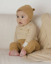 Load image into Gallery viewer, Quincy Mae - Baby Swaddle - Honey Stripe

