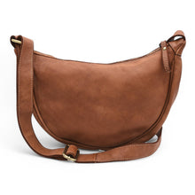 Load image into Gallery viewer, Bolsa Nova Handbags - Hug Leather Hobo - Cognac
