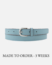 Load image into Gallery viewer, Amsterdam Heritage- Soft Skinny Leather Belt: Camel- XS/S
