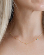 Load image into Gallery viewer, Coast and Cove - Turquoise Satellite Necklace
