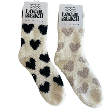 Load image into Gallery viewer, Local Beach -Heart Socks
