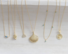 Load image into Gallery viewer, Coast and Cove - Turquoise Satellite Necklace
