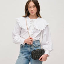 Load image into Gallery viewer, Urban Expressions - Addie Woven Straw Clutch: Ivory
