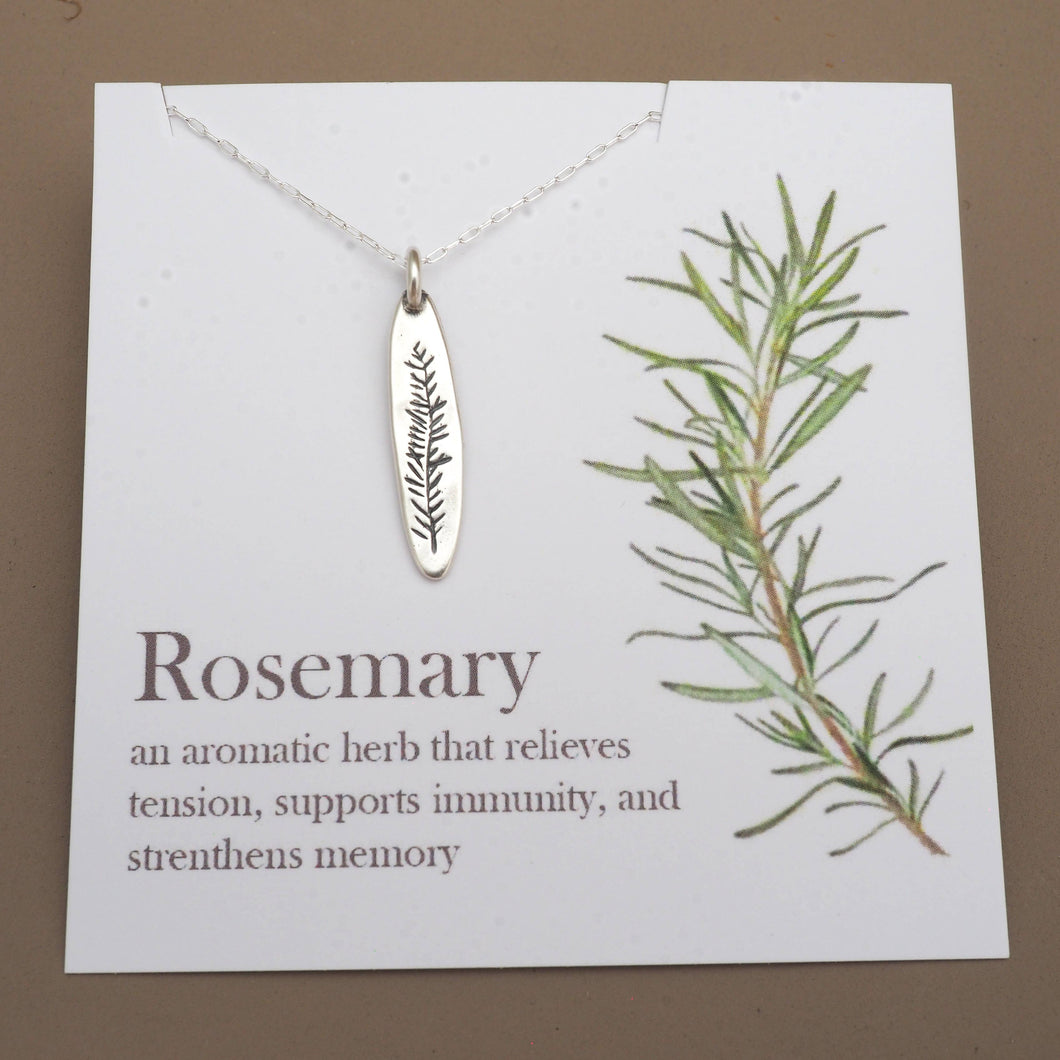 Britta Ambauen Jewelry - Botanical Amulets - Rosemary