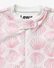 Load image into Gallery viewer, Lewis - Zip Sleeper - Scallop | Blush: 3-6m
