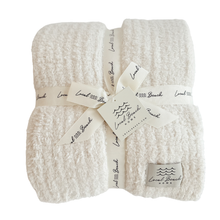 Load image into Gallery viewer, Local Beach - Solid Ribbed Luxe Blanket
