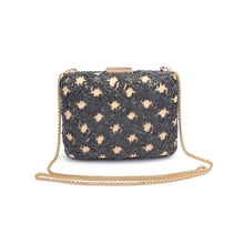 Load image into Gallery viewer, Urban Expressions - Samantha Evening Bag: Black Natural
