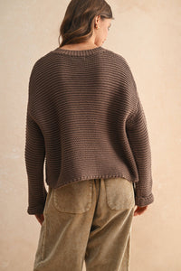 MIOU MUSE - ROUND NECK SWEATER