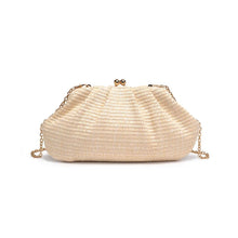 Load image into Gallery viewer, Urban Expressions - Triana Straw Frame Clutch - Natural
