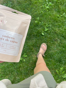 Liv Artisanal - Lime & Saffron Cashews (57g)