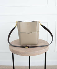 Load image into Gallery viewer, AALLYN - Jordan Bucket Bag - Tobacco/Silver
