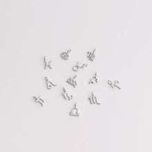 Load image into Gallery viewer, Weld Magic Solid Sterling Silver Zodiac Charms
