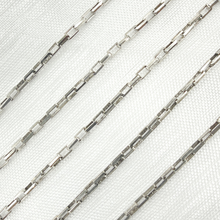 Load image into Gallery viewer, #11 Weld Magic Oxidized Sterling Silver Box Chain
