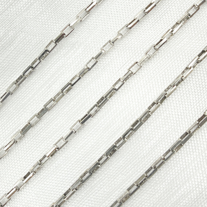 #11 Weld Magic Oxidized Sterling Silver Box Chain