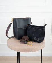 Load image into Gallery viewer, AALLYN - Jordan Bucket Bag - Tobacco/Silver
