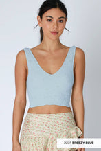 Load image into Gallery viewer, NIKIBIKI - Lace V Neck Tank Top ALL COLORS
