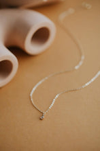 Load image into Gallery viewer, Hello Adorn - Solitaire Necklace: 14kt Gold Fill
