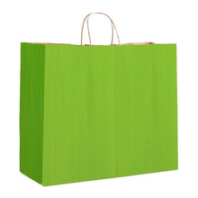 Load image into Gallery viewer, Box &amp; Wrap - Samples - Varnish Stripe Color Bags: Sage Varnish Stripe - Matte Shopping Bags / 5-1/4 x 3-1/4 x 8-3/8" / Sample/1
