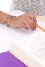 Load image into Gallery viewer, Swahili | Beads for Learning Zulugrass 26" necklace
