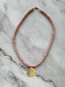 Jessica Matrasko Jewelry - Kai Necklace: Pink Opal