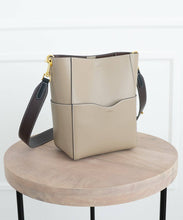 Load image into Gallery viewer, AALLYN - Jordan Bucket Bag - Tobacco/Silver
