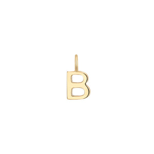WJW - Permanent Jewelry 14K Solid Gold Initial Charms: Y