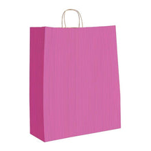 Load image into Gallery viewer, Box &amp; Wrap - Samples - Varnish Stripe Color Bags: Sage Varnish Stripe - Matte Shopping Bags / 5-1/4 x 3-1/4 x 8-3/8" / Sample/1
