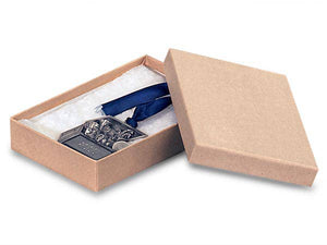 Nashville Wraps - Brown Kraft Jewelry Gift Boxes: 100 Pack / 4x4x1"