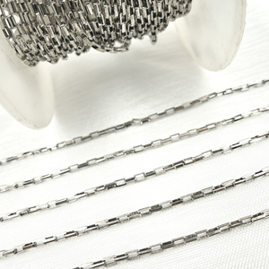 #11 Weld Magic Oxidized Sterling Silver Box Chain