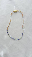Load image into Gallery viewer, recycled lovers - 017 - Two Tone Bead Necklace: Two tone / 15"
