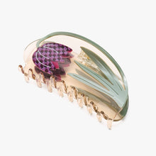 Load image into Gallery viewer, WINONA IRENE - Fritillaria Long Claw - Checkered Tulip Flower Large Clip
