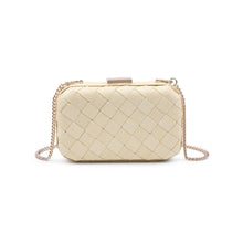 Load image into Gallery viewer, Urban Expressions - Addie Woven Straw Clutch: Ivory
