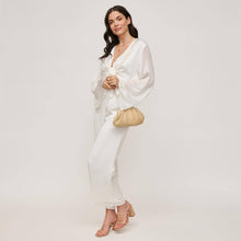 Load image into Gallery viewer, Urban Expressions - Triana Straw Frame Clutch - Natural
