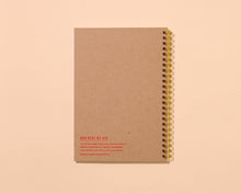 Load image into Gallery viewer, And Here We Are - Sardine Fish Notebook
