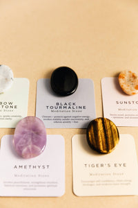 Slow North - Black Tourmaline - Meditation Stone
