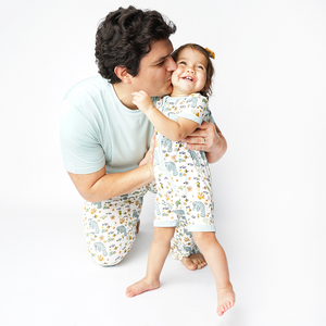 Emerson and Friends - Manatee Bamboo Shortie Romper