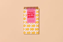 Load image into Gallery viewer, And Here We Are - Goldfish Cracker Notebook
