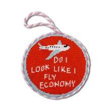 Load image into Gallery viewer, Furbish Studio - Needlepoint Ornament - Fly Economy
