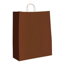 Load image into Gallery viewer, Box &amp; Wrap - Samples - Varnish Stripe Color Bags: Sage Varnish Stripe - Matte Shopping Bags / 5-1/4 x 3-1/4 x 8-3/8" / Sample/1
