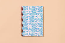 Load image into Gallery viewer, And Here We Are - Sardine Fish Notebook
