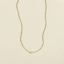 Load image into Gallery viewer, Made By Mary - Jude Charm Necklace With Link Lock
