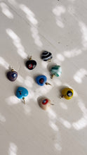 Load image into Gallery viewer, recycled lovers - 021 - Heart Glass Pendant Necklace : Length 16"

